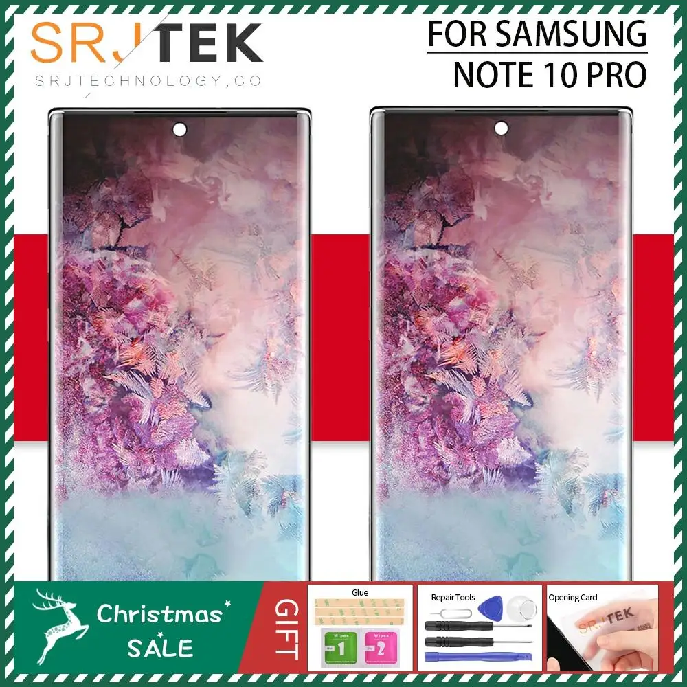 Экран для samsung Note10 Pro lcd сенсорный дигитайзер сенсорная стеклянная сборка Рамка для Galaxy Note 10 Pro дисплей