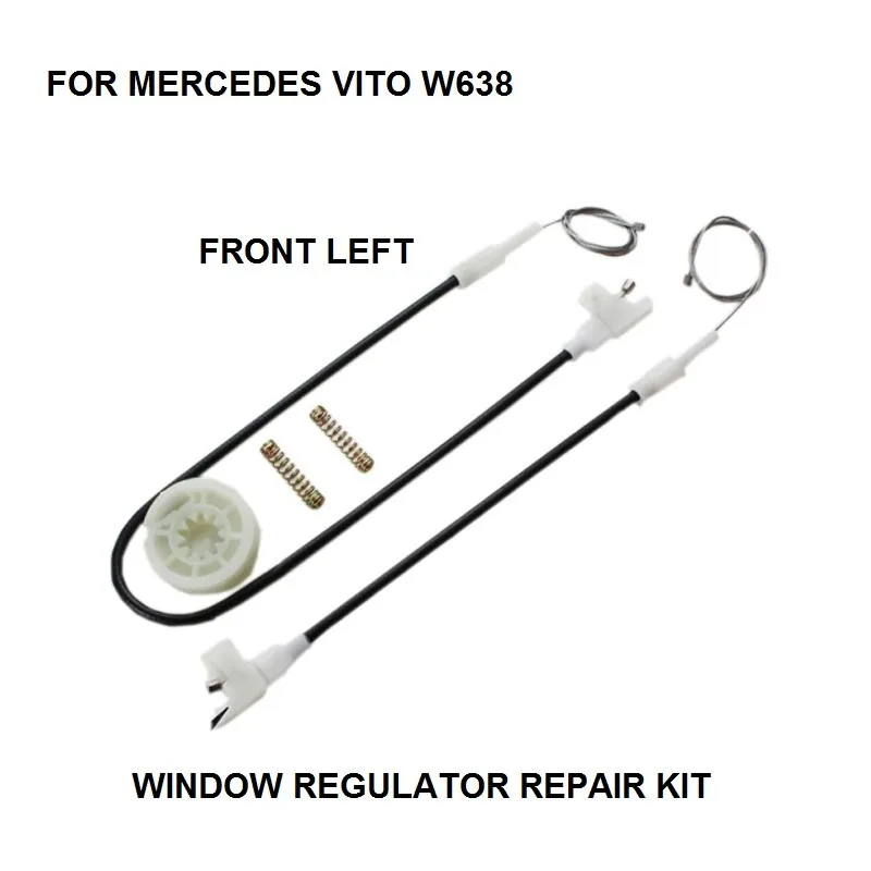 Tanio Dla MERCEDES VITO W638 zestaw do naprawy regulatora okien przedni lewy