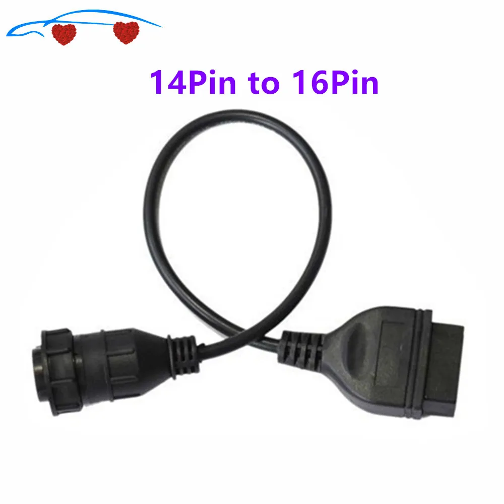 Для Ms для BZ Sprinter V-W LT 14Pin 16Pin OBD2 адаптера переменного тока Кабель горячая