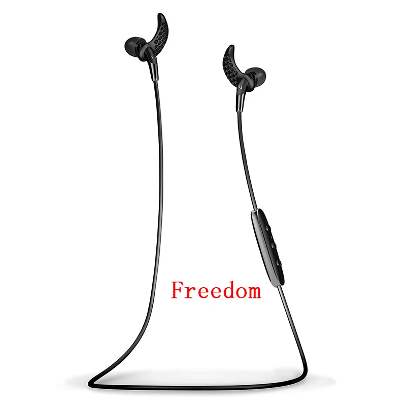 Беспроводные спортивные bluetooth-наушники с поддержкой технологии logitech Jaybird Freedom, Hi-Fi, наушники-вкладыши, Hearset, 8 часов, для Android, huawei - Цвет: Freedom-Black