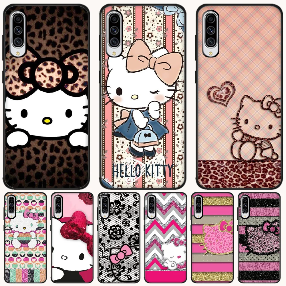 BaweiTE милый рисунок hello kitty чехол для телефона Samsung A10 20 30 40 50 70 10S 2 ядра C8 A30S