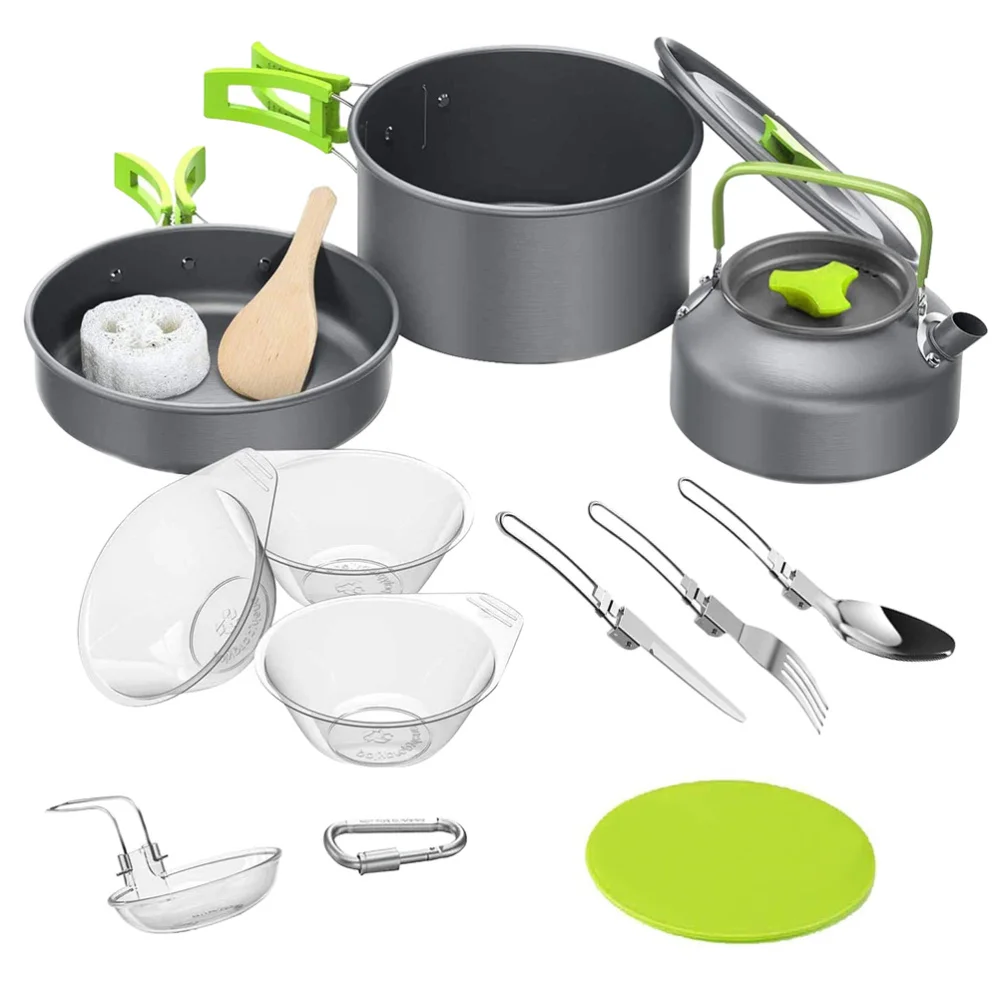 

1 Set Outdoor Camping Cooker Outdoor Camping Cooking Equipment (Assorted Color)