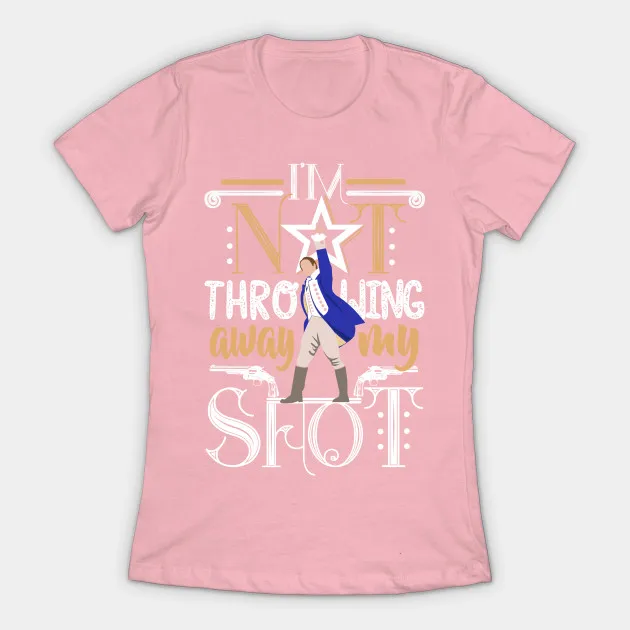 Stage Hamilton Not Throwing Away My Shot Hamilton American Musical