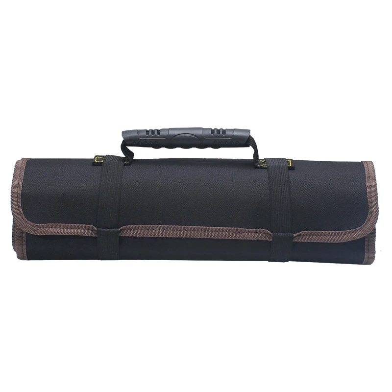 power tool bag Multifunction Roller Tool Bags 600D Oxford Cloth Folding Wrench Bag Handheld Tool Roll Storage Portable Case Tools Pouch best tool chest Tool Storage Items