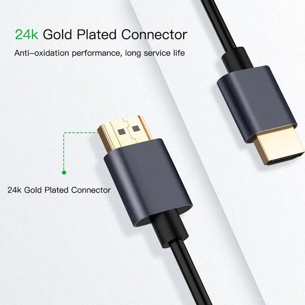 Hdmi-кабель HDMI в HDMI 2,0 HDR 4K для разветвителя удлинитель адаптер для Kind переключатель PS4 Xiaomi tv Box 5 м 10 м Кабель HDMI