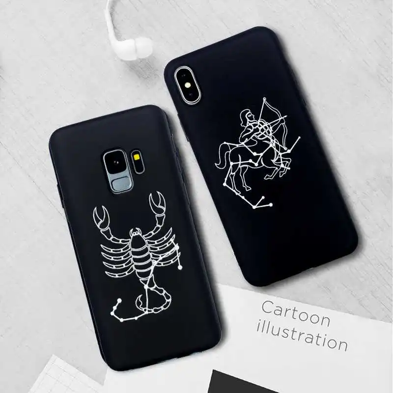 

Fashion Zodiacal Pattern Soft TPU 5.8"For Samsung Galaxy S9 Case For Samsung Galaxy S9 Plus Cell Phone Case Cover