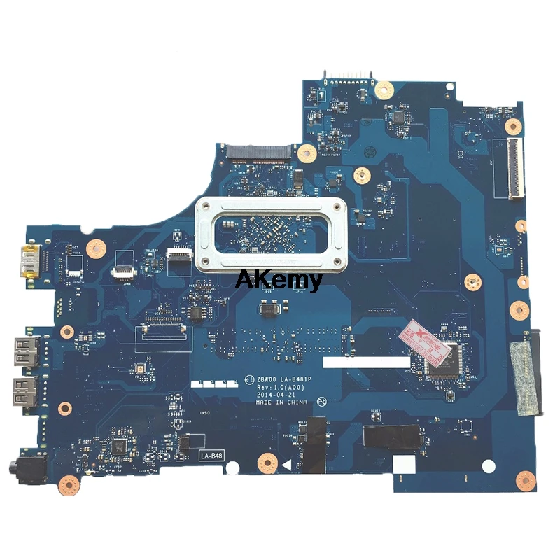 CN-028V9W 28V9W для DELL INSPIRON 15 3531 материнская плата для ноутбука ZBW00 LA-B481P REV: 1,0(A00) N2830 материнская плата для ноутбука