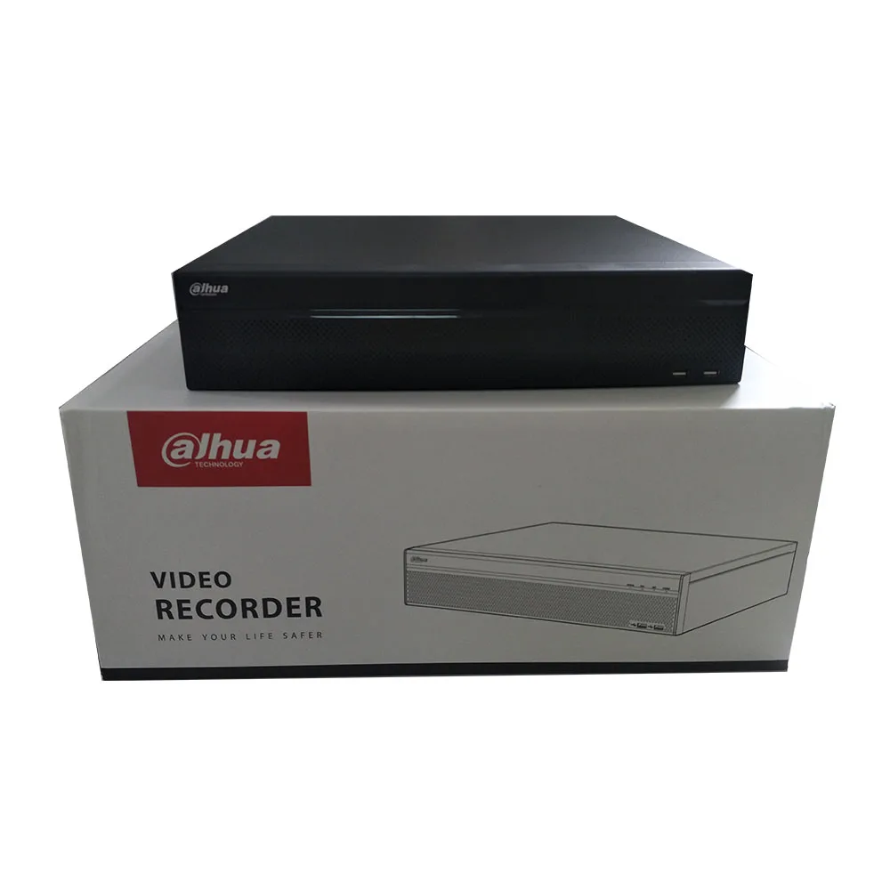 Сетевой видеорегистратор Dahua 4 к NVR 16CH 32CH 64CH NVR5816-4KS2 NVR5832-4KS2 NVR5864-4KS2 2U H.265 видеозаписывающее устройство Натяжные проникновения тепла карта