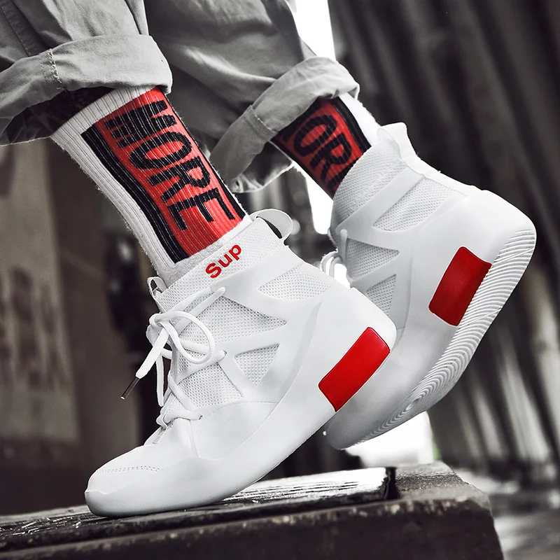 4 цвета Air Fear of God интернет знаменитостей мужская повседневная обувь мужские кроссовки мужские Clunky спортивная обувь мужские Ботинки Толстая подошва