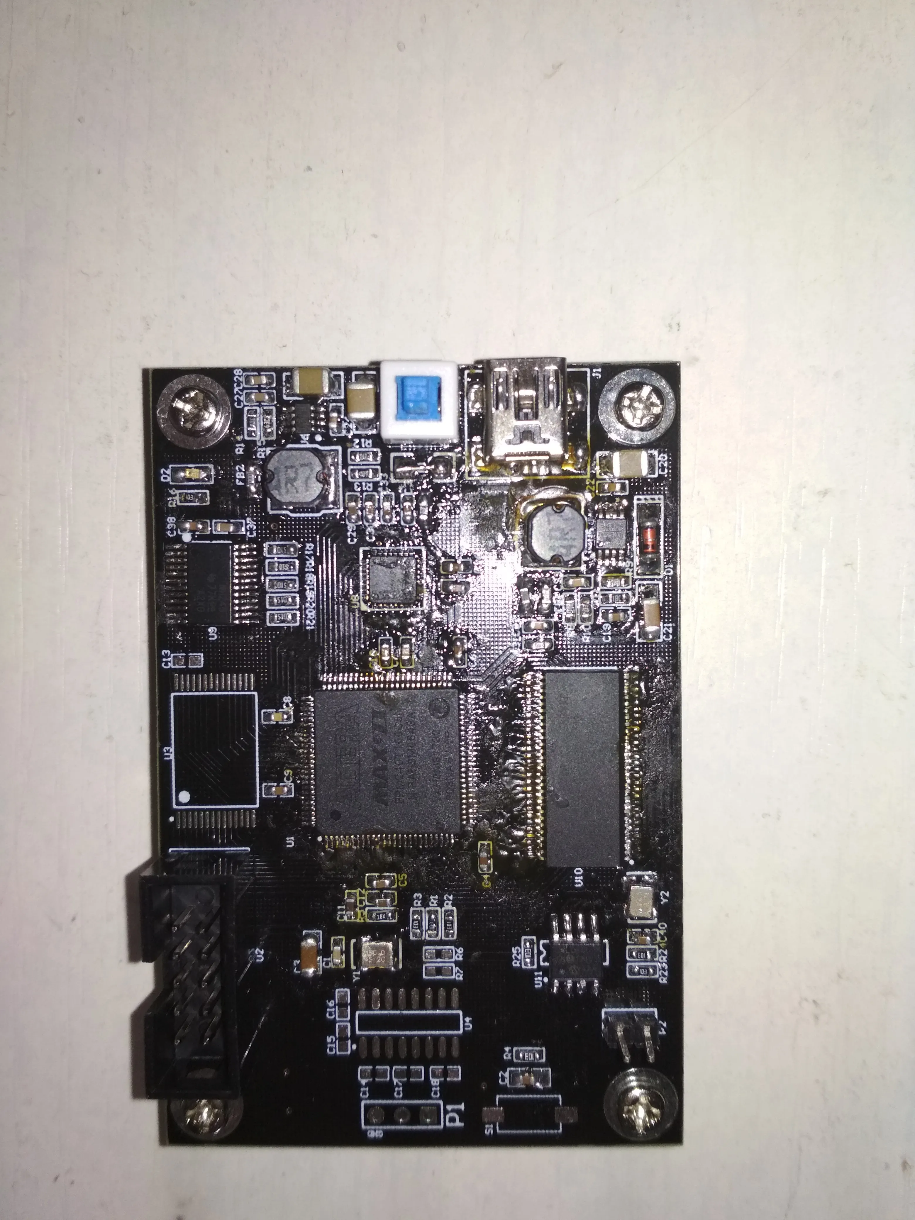 Tcd1209 USB linear CCD development board high speed acquisition upper computer imaging USB module ad9945