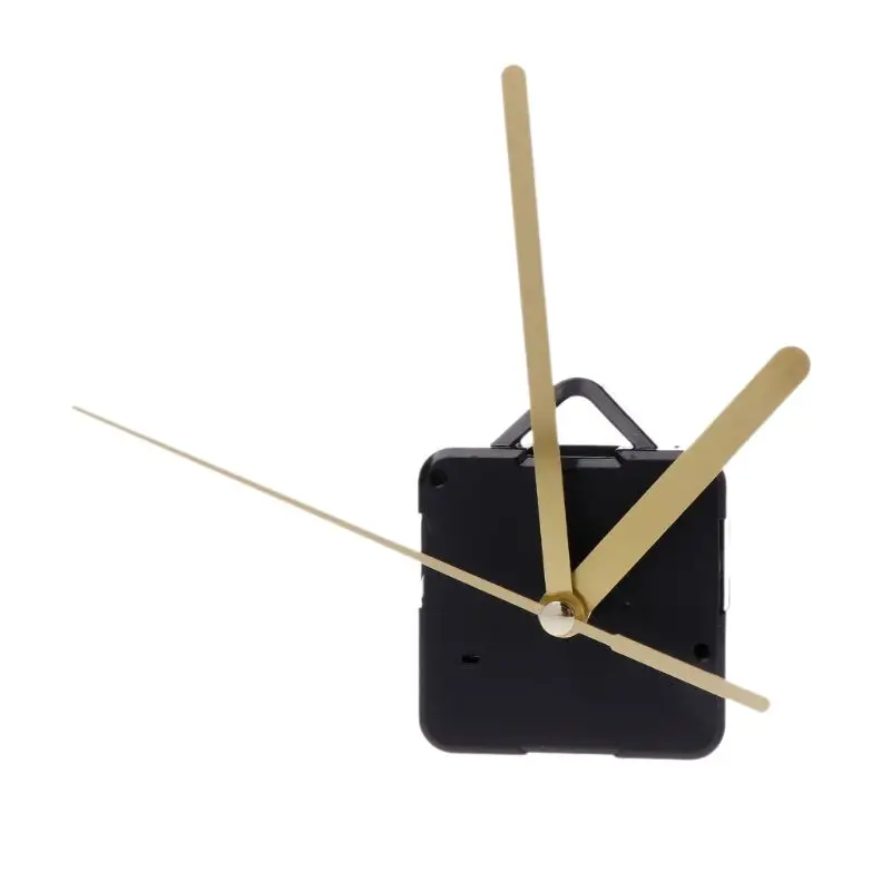 DIY Quartz Clock Movement Mechanism Non Ticking DIY Wall Clock Mechanisms with Hands Set for Repair Parts Replacement 