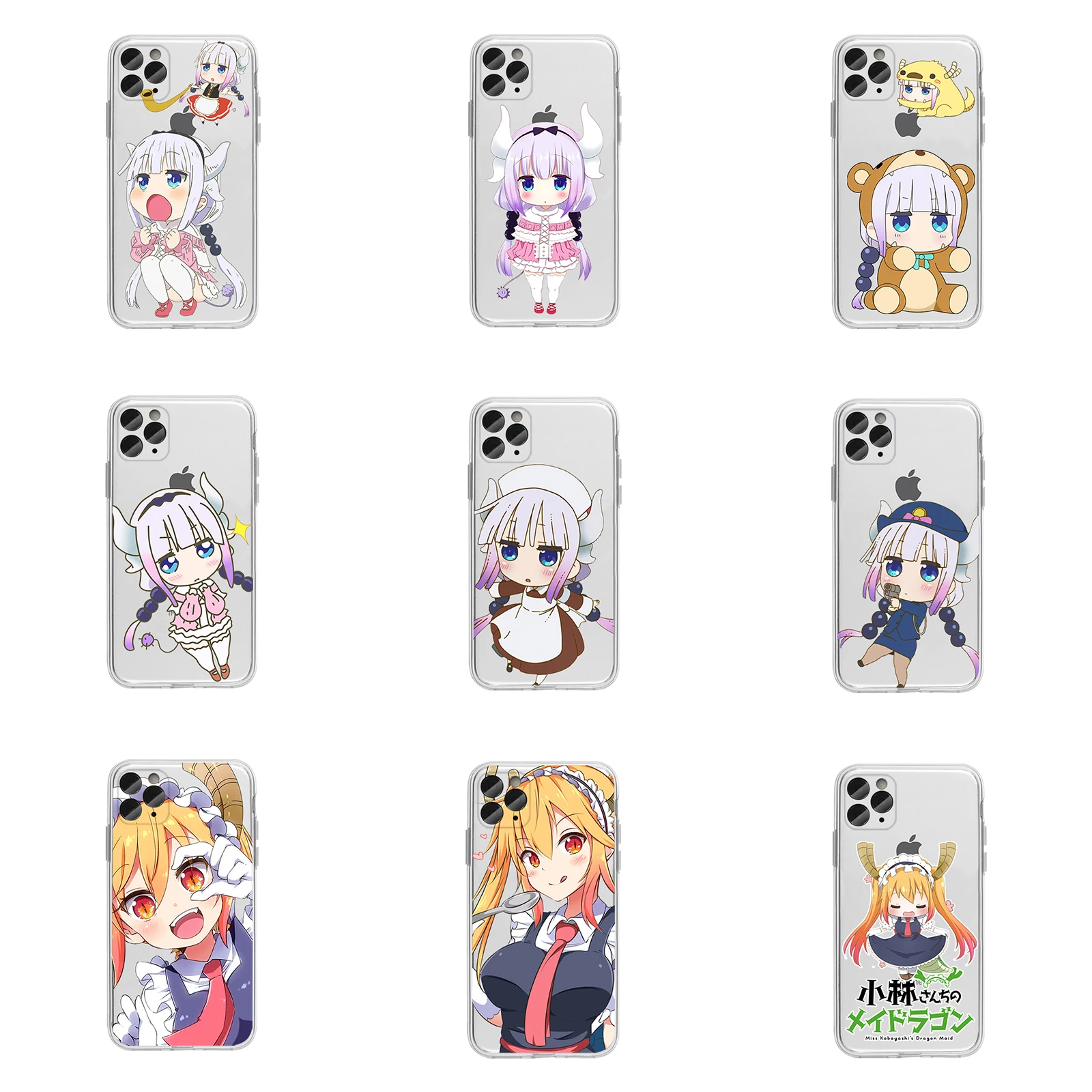 Чехол для телефона Miss Kobayashi's Dragon Maid чехол Iphone 12 Pro Max 11 X XR XS MAX 7 8 Plus | Дом и сад