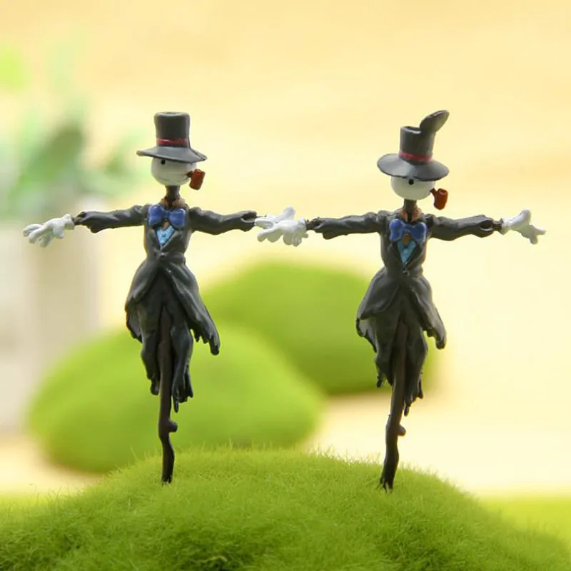 Buy DIY Anime Figures-Toys Action-Figure Collection Moving Castle Howl's PVC Ghibli Cartoon OMZQjrAOX