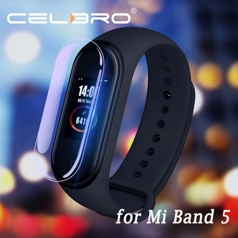 Гидрогелевая пленка для Xiaomi Mi Band 5 NFC Защитная экрана не стекло MiBand 4 глобальная