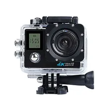 Ультра HD Экшн-камера 4K 60fps 60M Водонепроницаемая Спортивная камера 2,0 'экран Спортивная камера 1080p Go Extreme Pro камера подарок