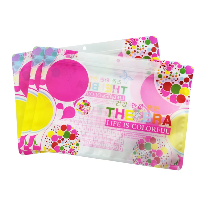 Прозрачное окно с рисунком Подвесное отверстие Выделенная сумка для одежды