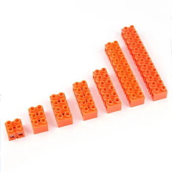 

600v flame retardant terminal line 2 position 3 hole 4P terminal 5 position 6 hole 8P terminal block 10 position 12 positio