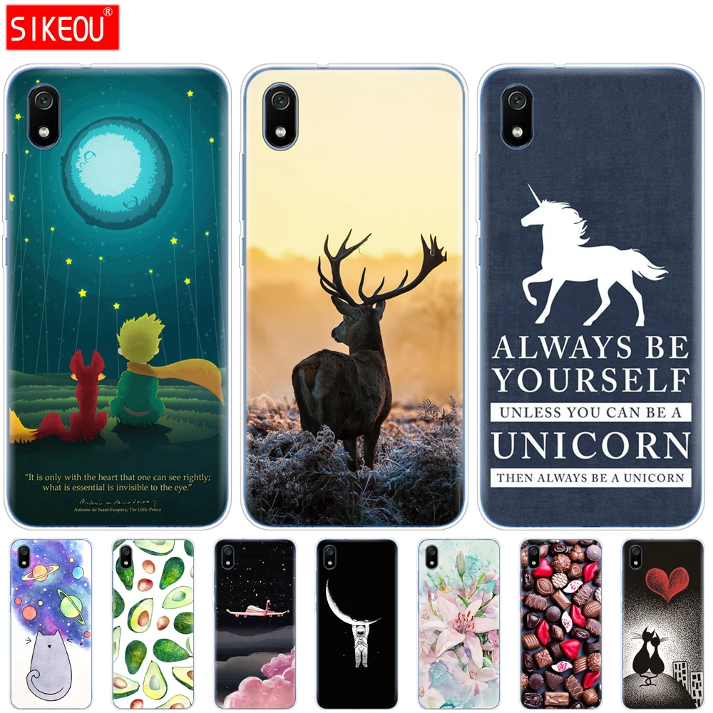 Силиконовый чехол для xiaomi redmi 7a, чехлы с полной защитой, мягкая задняя крышка из ТПУ для redmi 7 a, бампер hongmi 7a, чехол для телефона