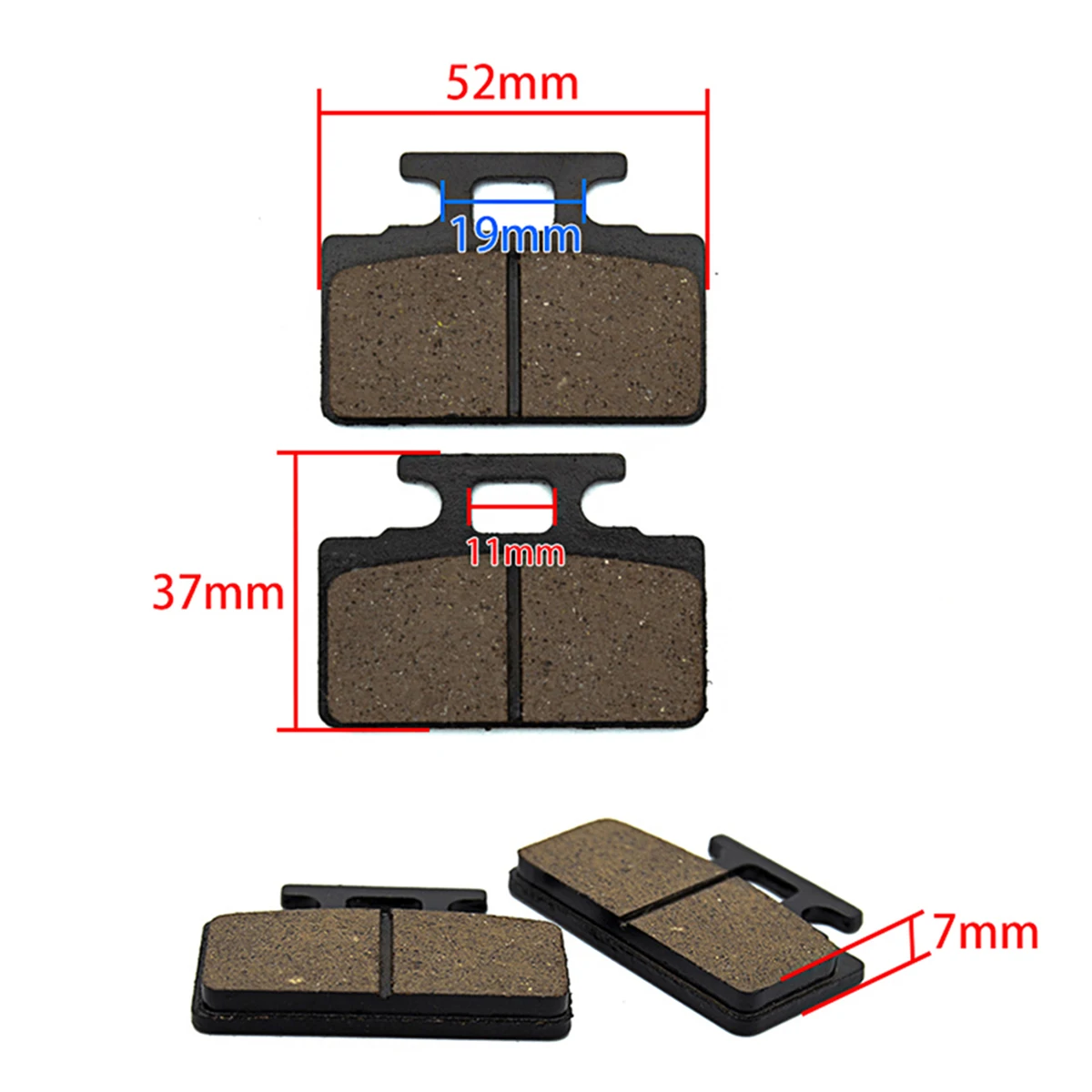 

Suitable For Electric Vehicles Small Louis Lai Ling Big Louis Disc Brakes Wear-Resistant Disc Brakes