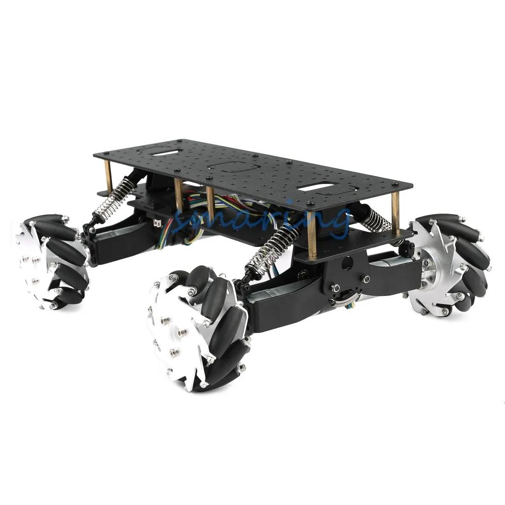 Умный робот шасси автомобиля с 4Pcs мотором Mecanum колеса 12V высокий крутящий момент двигателя для Arduino