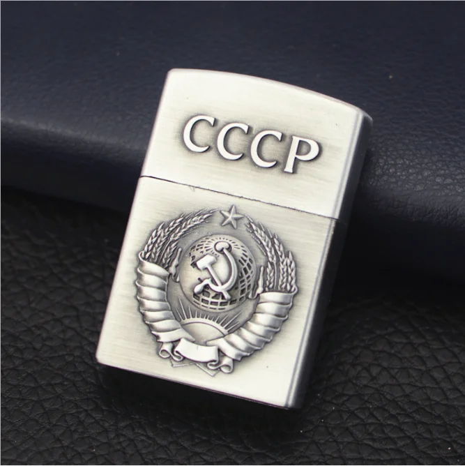Металлическая зажигалка, ретро надувной Бронзовый старинный фонарь, газовая зажигалка, зеркальная ветрозащитная сигарета, керосин, аксессуары для зажигалок