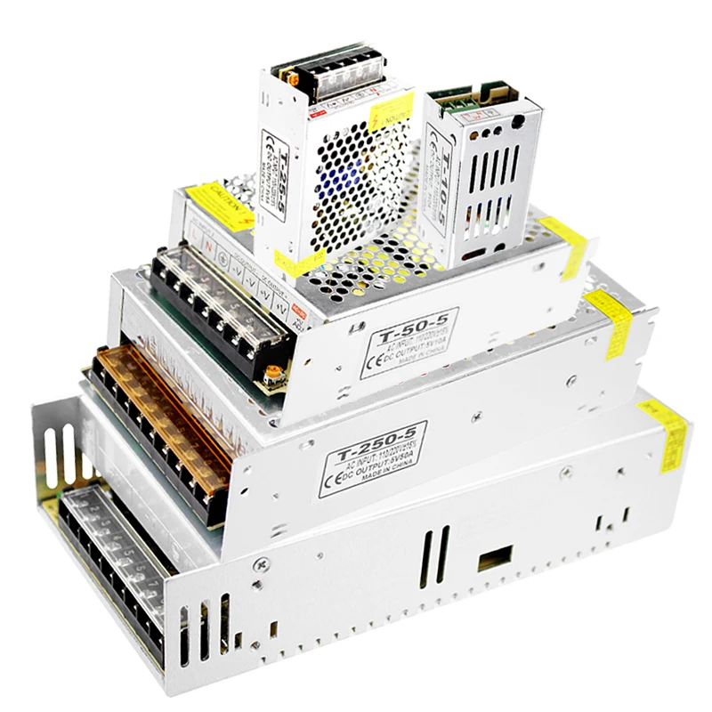 

220v AC to DC 5v Power Supply Transformer Driver Smps Source Switching Power Supply 5V 2a 3a 10a 5 v Power Supply for Led Strip