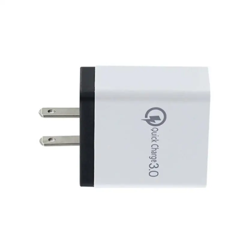 4USB зарядное устройство для мобильного телефона 5V3A многопортовое зарядное устройство для путешествий 4U интеллектуальная зарядная головка Американский провод Калибр