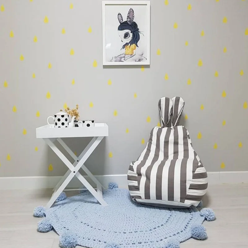 Günstige Baby Sitzsack Stuhl Infantil Sitzsack Kinder Sofa Baby Sillas Sofa Sitz Stuhl Hause Möbel Wohnzimmer Sofa Faul stuhl Sessel