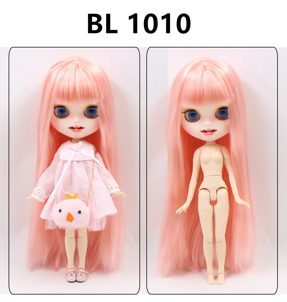 ICY factory blyth doll 1/6 BJD кукла стильный изысканный макияж тела маленький рот смайлик подарок для девочек Специальная цена