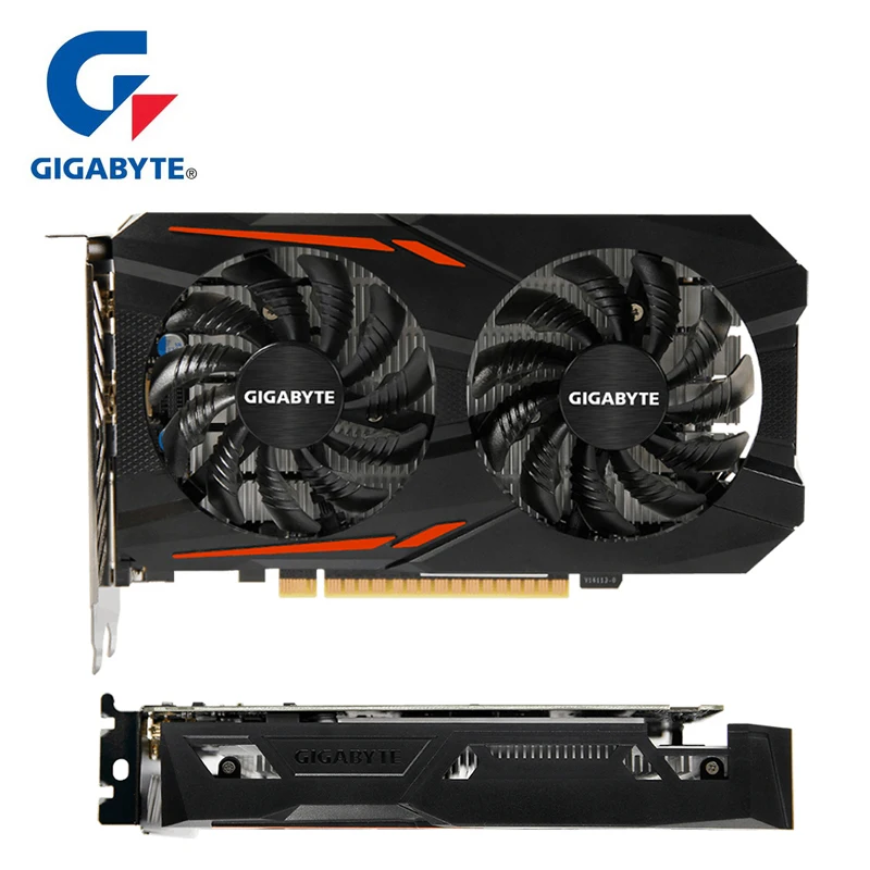 

Gigabyte GTX 1050 Ti OC NVIDIA GeForce 4G Support up to 8K display 60Hz with 4GB GDDR5 128bit Memory Graphics Card Integrated