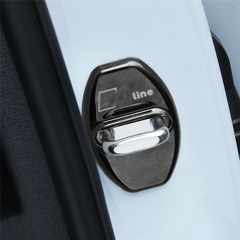 Для Audi A6 C7 2011-, автомобильный стиль, двери, ворота, замок, защитный чехол, отделка рамы, наклейка, аксессуары для интерьера