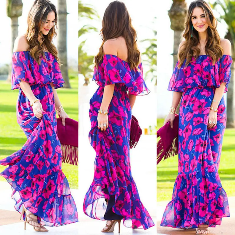 fuchsia sundress