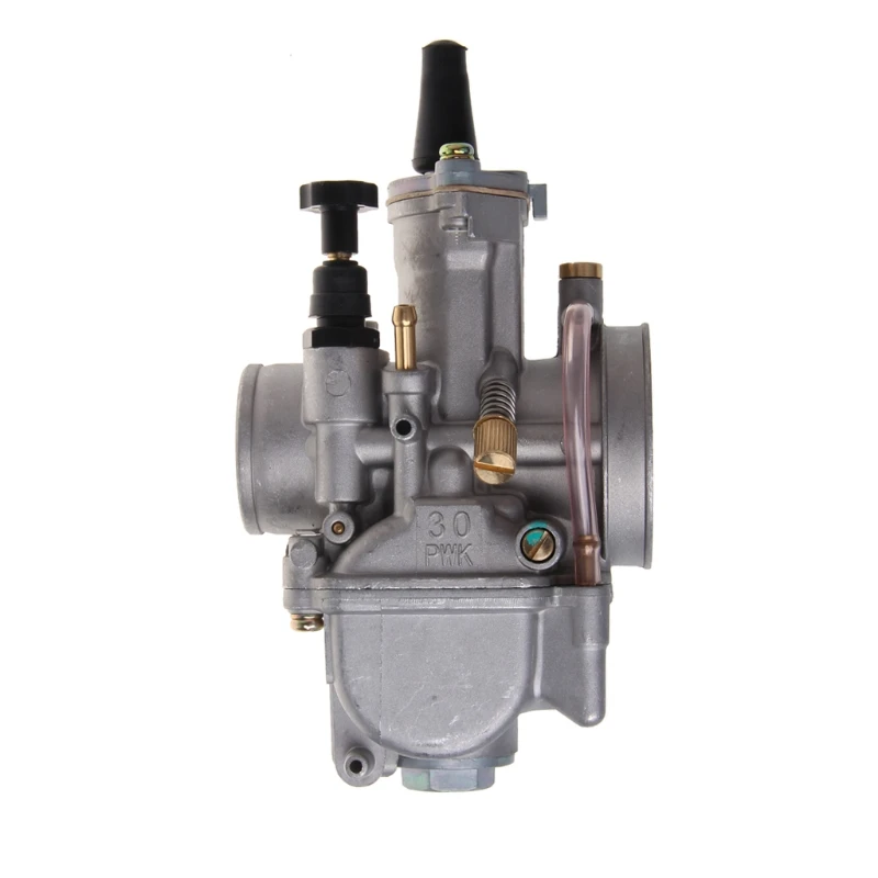 1 Pc Universal Aluminum Motorcycle 30mm Carburetor For Keihin Carb PWK Mikuni With Power Jet | Автомобили и мотоциклы