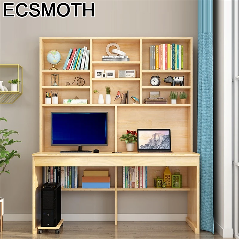 

Biurko Para Support Ordinateur Portable Notebook Pliante Scrivania Mesa Desk Computer Laptop Stand Bedside Table With Bookshelf