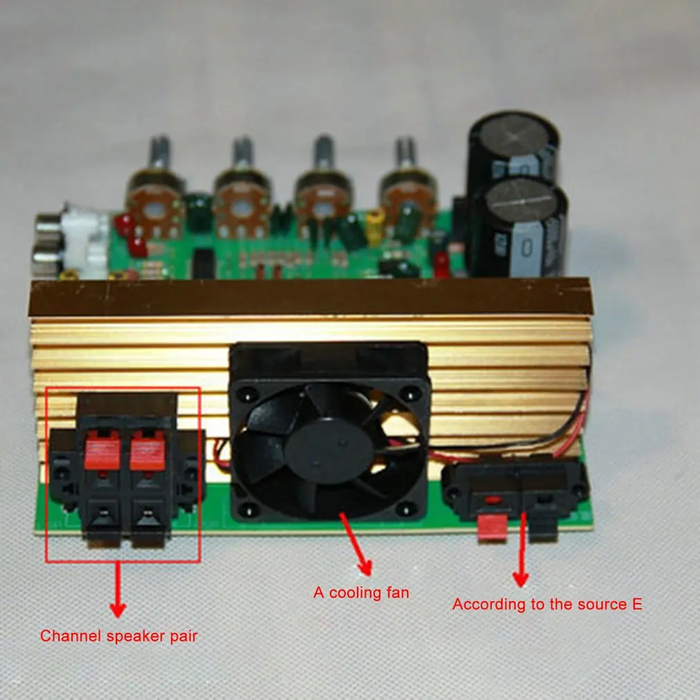 2.1 Channel Subwoofer Amplifier Board 300W High Power Audio Amplifier Module