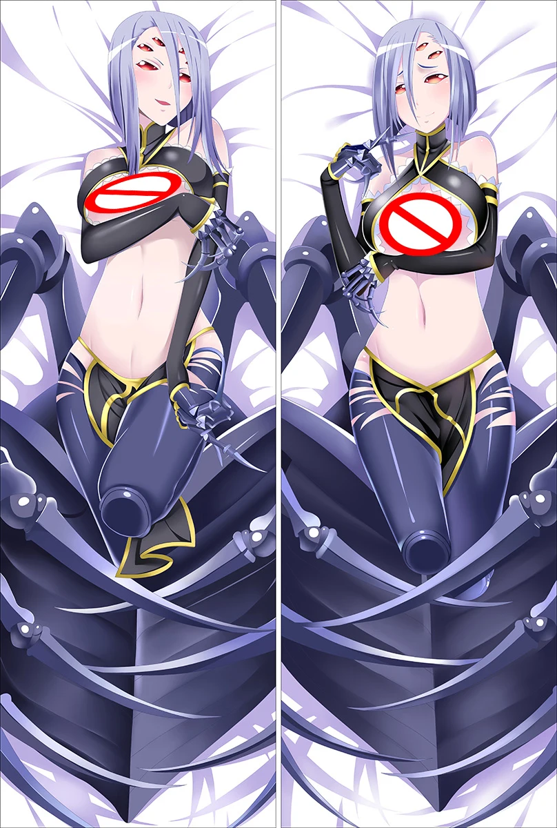 S17 Аниме монстр Musume no Iru Nichijou Dakimakura Чехол с персонажами Meroune Lorelei Чехол на подушку Zombina& Papi Hugs чехол - Цвет: S17