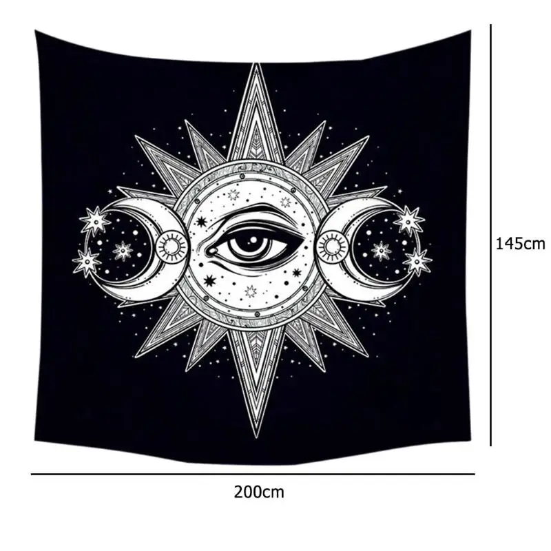 Mandala35 L Индийская МАНДАЛА ГОБЕЛЕН, полиэстер, настенный ковер для пикника, пляжный орнамент, украшение для дома, предметы первой необходимости - Цвет: Mandala35 L