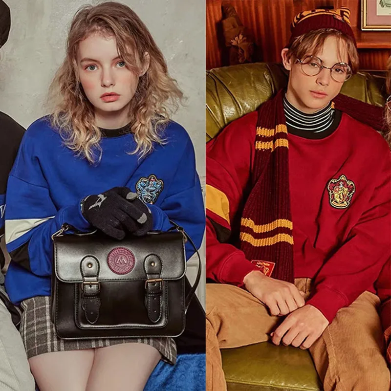 Для взрослых Hufflepuff джемпер Ravenclaw Толстовка Косплей Слизерин форменная Толстовка Костюм Гриффиндор джемпер свитер Гермиона шарф