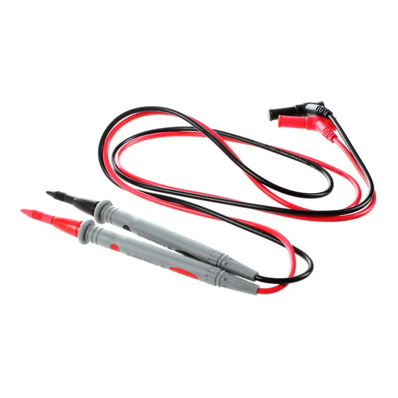 Digital Multimeter 1000V 20A Test Lead Cable Probe Red Black Replacement
