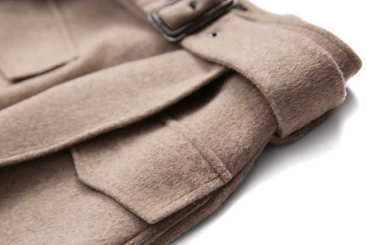 Mozuleva 2020 Handmade Double-Sided Wool Skirt 2020 New Woolen Skirt Skirt Skirt Autumn   Womens Dress Knee-Length Skirt