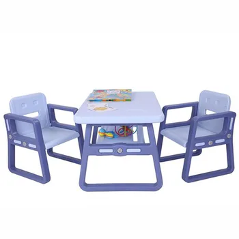 

Kids Table and Chairs Set - Toddler Activity Chair Best for Toddlers Lego, Reading, Train, Art Play-Room 2 Children Seats