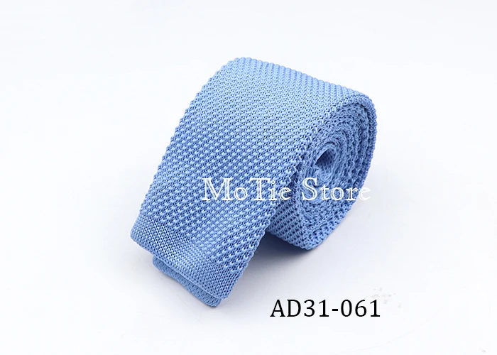 Men Solid Colorful Knit Tie Pink Green Purple Ties Fashion Kintted Necktie For Wedding Business Party Suit Dress Gravatas Gift