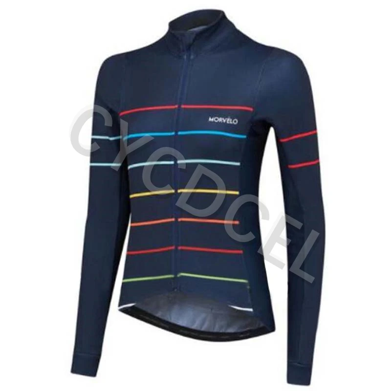 Pro Team Morvelo велосипедная майка мужская с длинным рукавом женский велосипед рубашка одежда для велоспорта Одежда для велоспорта