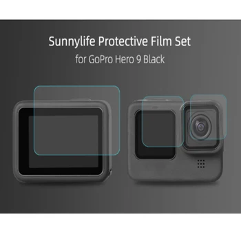 

IN STOCK Tempered Glass Screen Protector For Gopro Hero 9 Black Sport Camera Screen Protector Film Camera Accessories