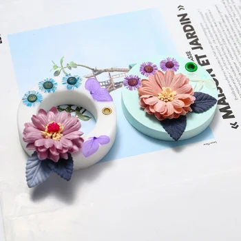 

DIY Silicone Candles Molds Aromatherapy Wax Mould Cerative Handmade Soap Mold Clay Crafts Ornaments Mould Silicone Plaster Mold