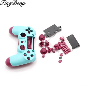 

Replacement Full shell and buttons mod kit For jds 040 JDM 040 DualShock 4 PlayStation 4 PS4 Pro Controller Housing Smooth Case