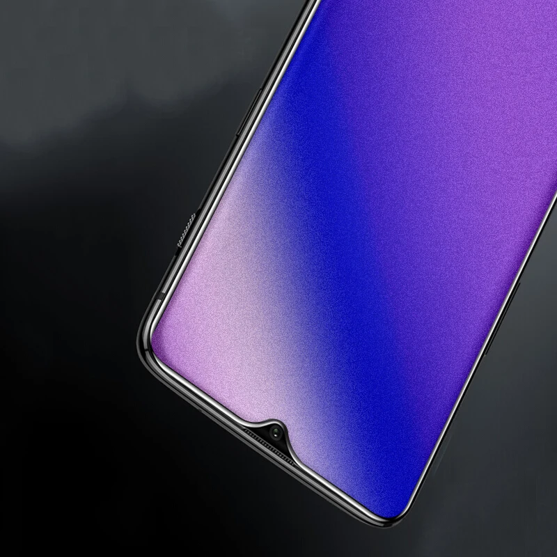 Анти-синее матовое закаленное стекло для OnePlus 7 6T 6 5T 5 Защита экрана One Plus полное