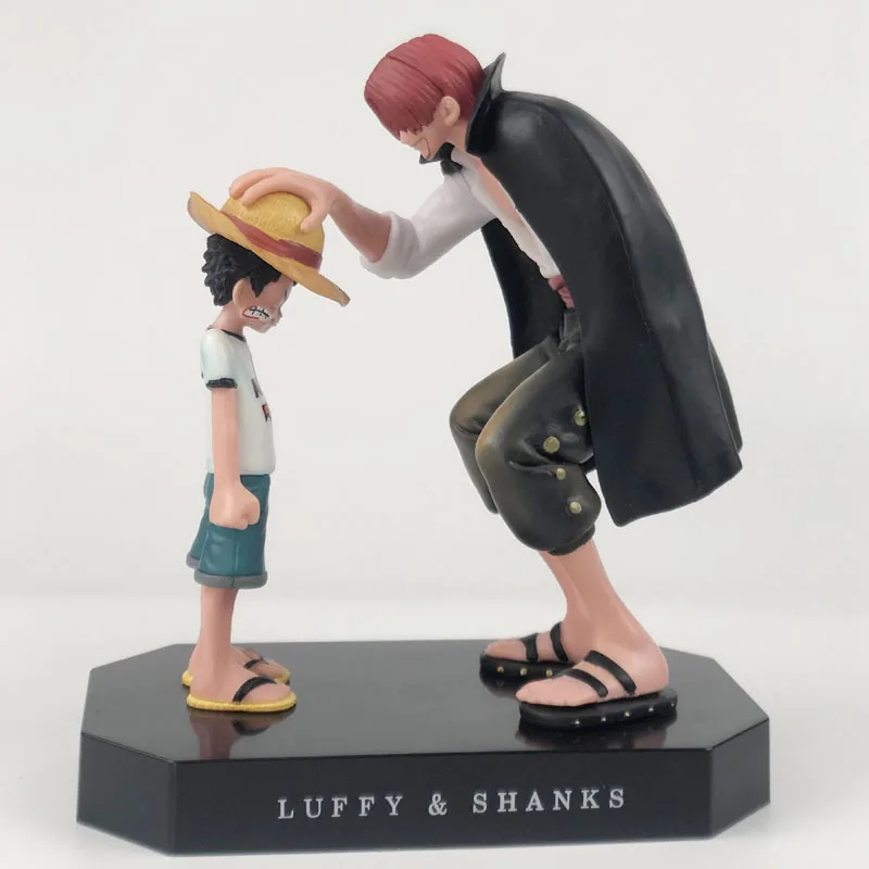 Anime ONE PIECE A Prize Memories Luffy Red Shanks shankusu PVC Figure Xmas gift 