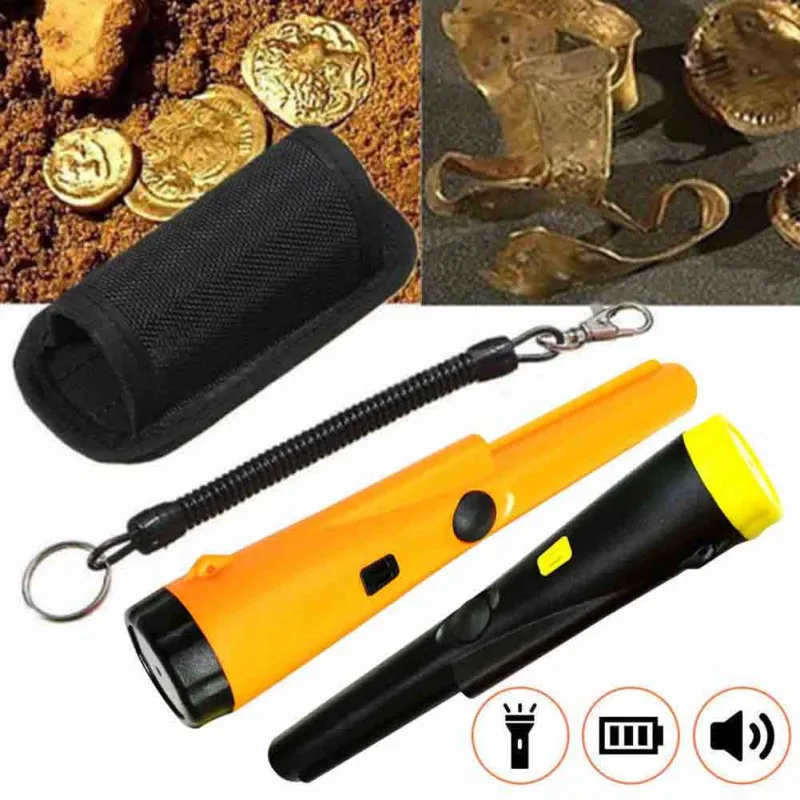 

360 Degree Handheld Metal Detector, Outdoor Waterproof Pinpointer Metal Detectors For Treasure Exploration/Archaeology