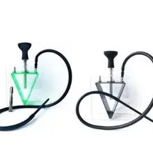 Акриловый кальян набор табачной трубы с Sheesha силиконовой чашей шланг металлические щипцы Весна Cachimbas сиша водные инструменты для труб